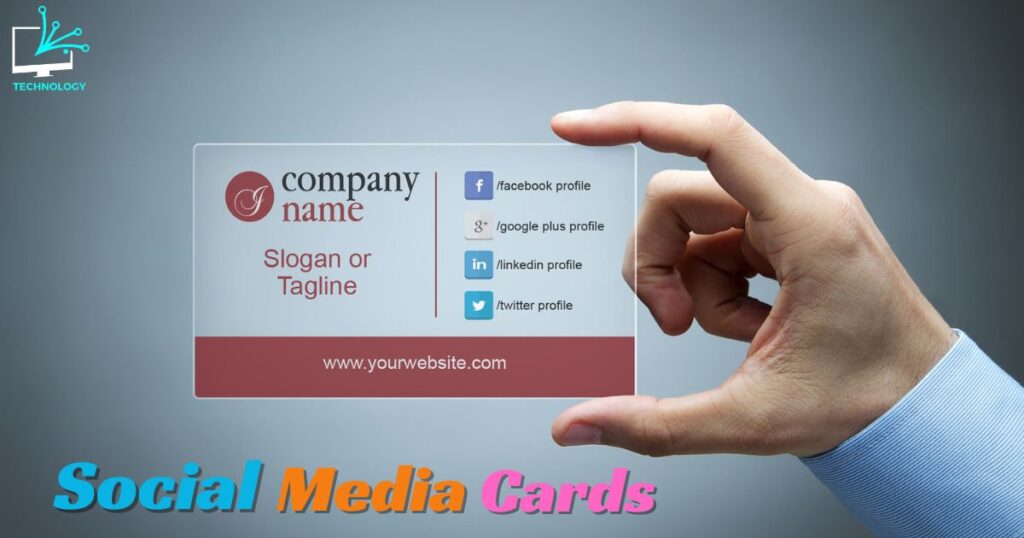 social media card